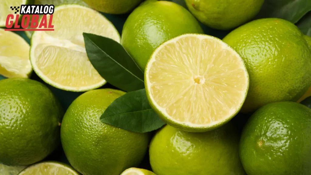 A bunch of ripe limes highlighting how much juice is in a lime.