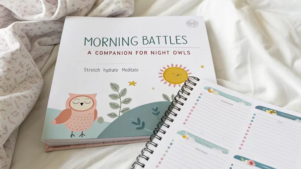 Morning Battles book for night owls, offering tips for establishing a morning routine that suits every personality.