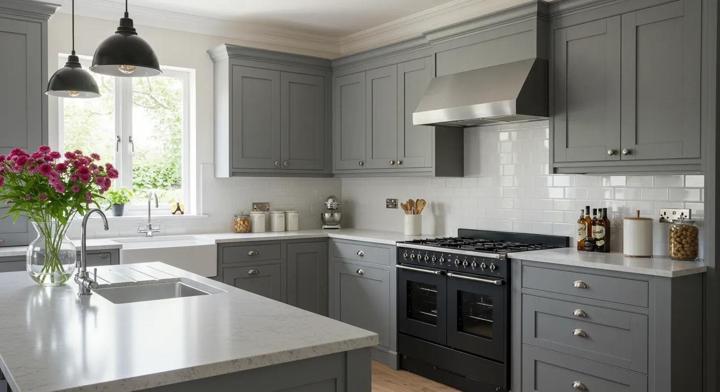 Grey Kitchen Cabinets