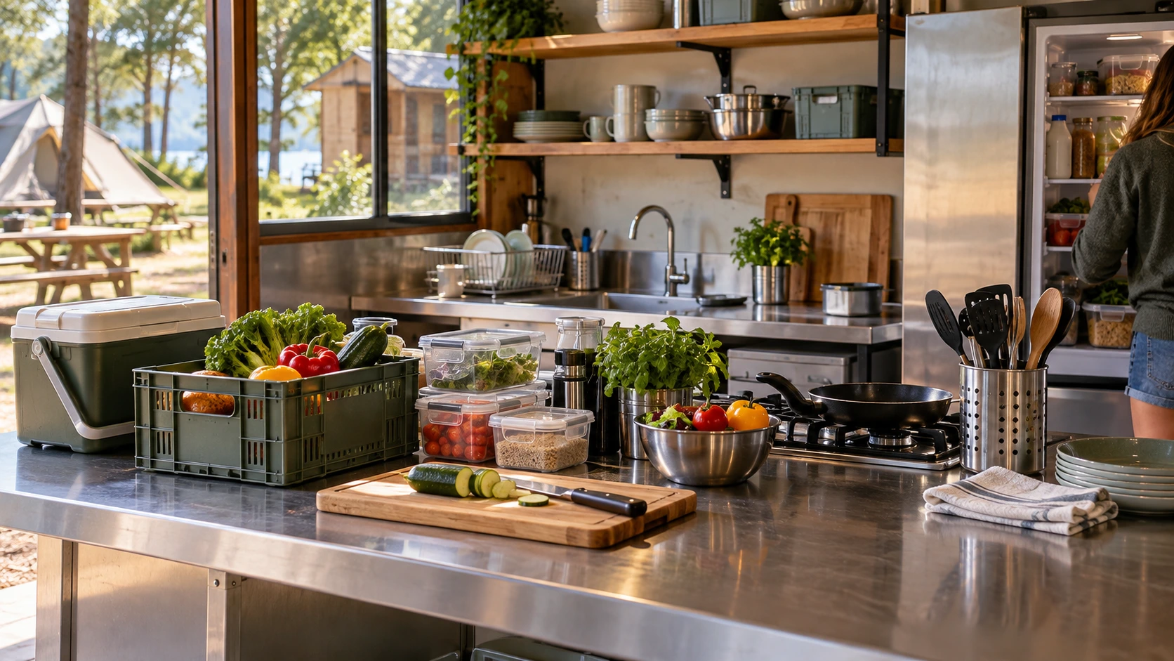How to Solve Storage Problems in Shared Camping Kitchens